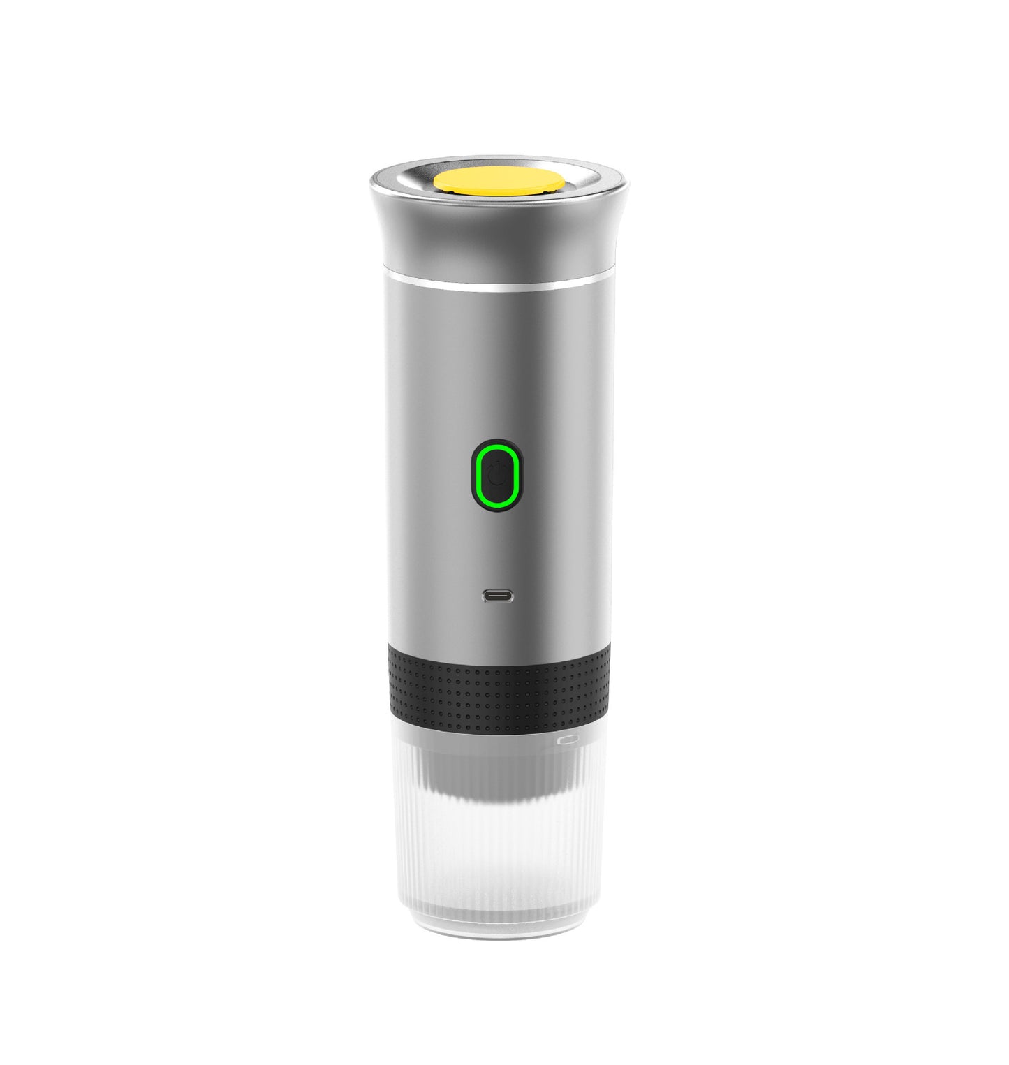 Caffora - Cafetera espresso portátil, detalle del diseño compacto