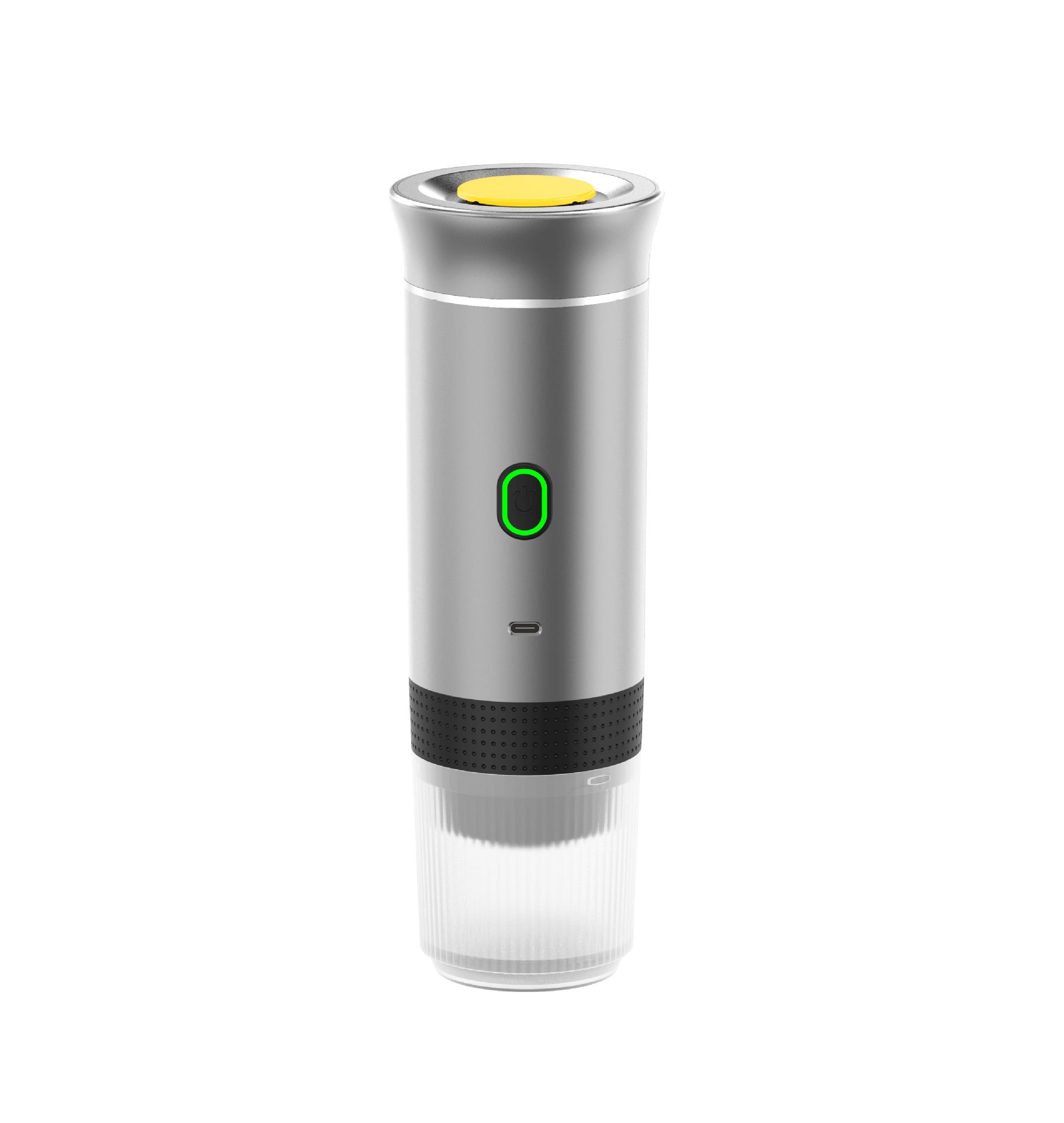 Caffora - Cafetera espresso portátil, detalle del diseño compacto
